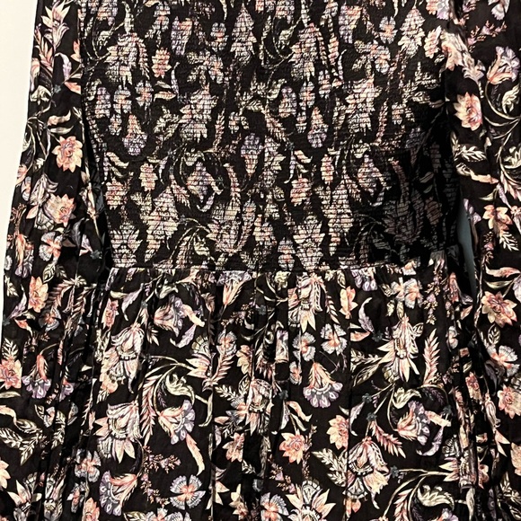 NWOT Witchery 💯 Cotton Shirred Multicoloured Midi Dress - Picture 5 of 9